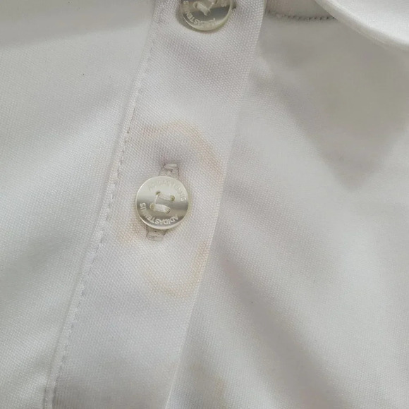 Adidas ClimaCool Women's White St. Mary's College S/S Tennis Polo‎ NWT Sz M - Picture 5 of 7